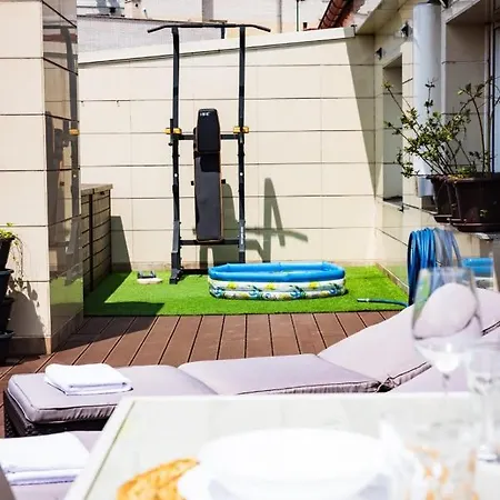 Lujoso Atico Entre 2 Playas Con Garaje, Terraza, Vistas Y Wifi * Gijón