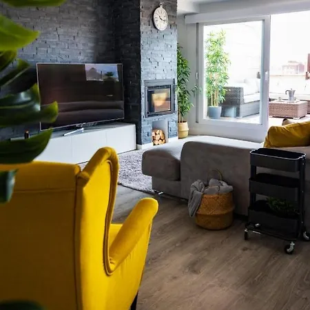 Lujoso Atico Entre 2 Playas Con Garaje, Terraza, Vistas Y Wifi