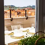 아파트 Lujoso Atico Entre 2 Playas Con Garaje, Terraza, Vistas Y Wifi