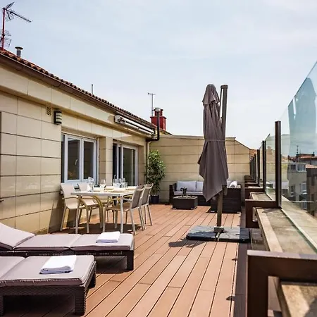 Lujoso ático Entre 2 Playas Con Garaje, Terraza, Vistas Y Wifi * Gijón