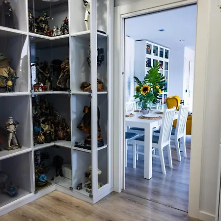 아파트 Lujoso Atico Entre 2 Playas Con Garaje, Terraza, Vistas Y Wifi